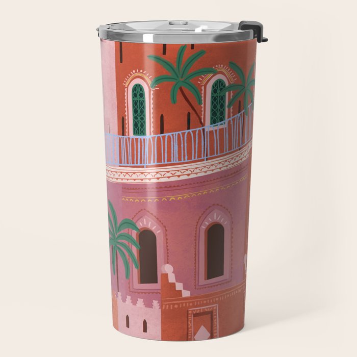 Sunset in Morocco Travel Mug Gallery Image 2