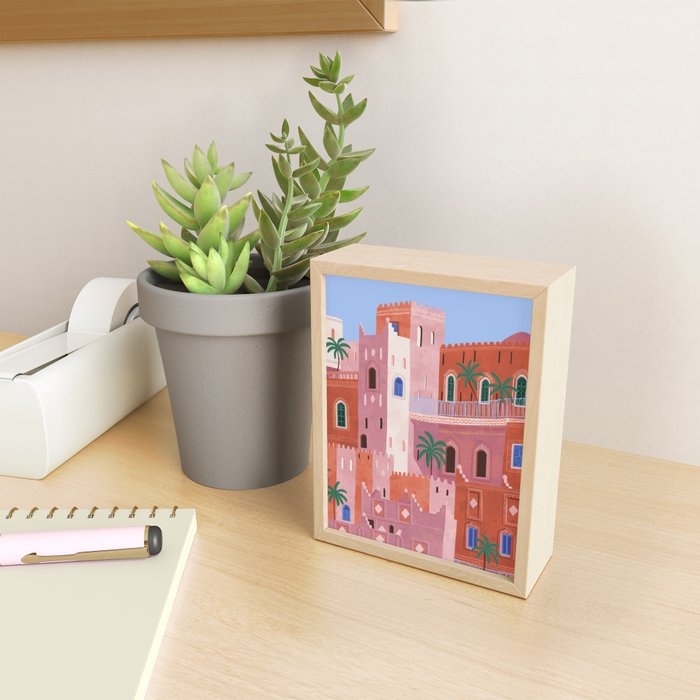 Sunset in Morocco Mini Art Print Gallery Image 2