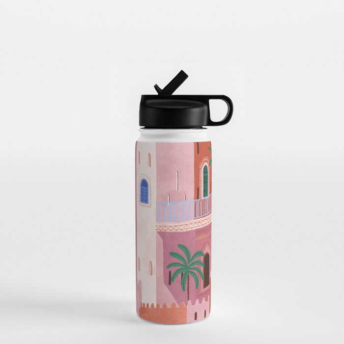 Sunset in Morocco Water Bottle Gallery Image 1