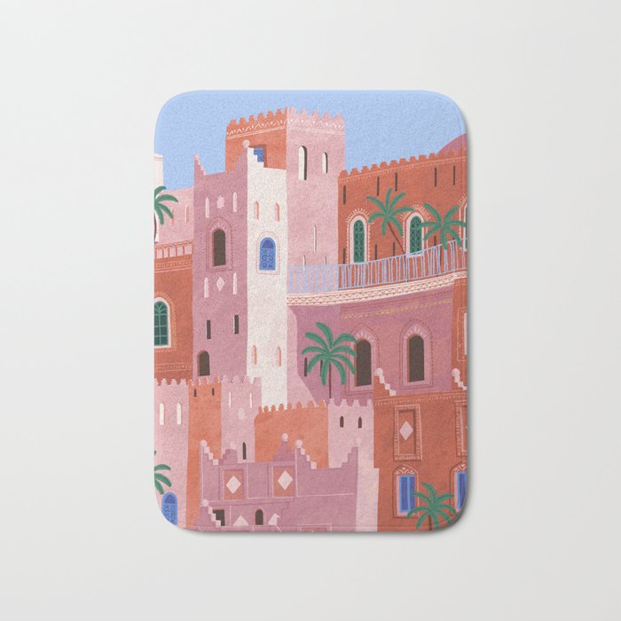 Sunset in Morocco Bath Mat Gallery Image 1