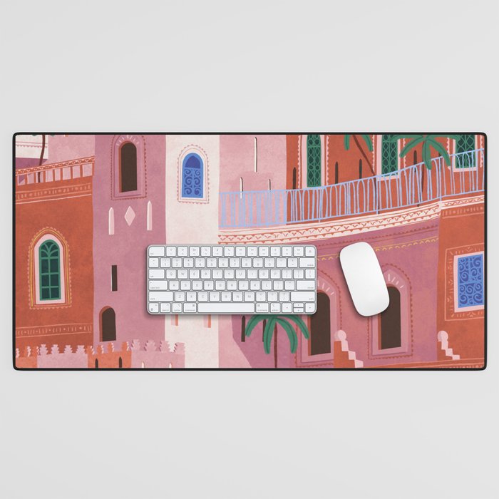 Sunset in Morocco Desk Mat Gallery Image 1