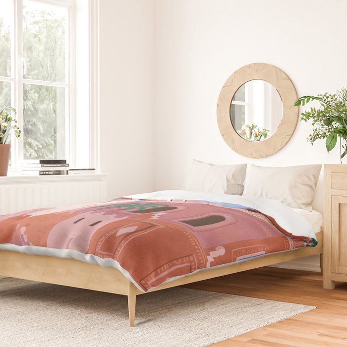 Sunset in Morocco Duvet Cover Gallery Image 2