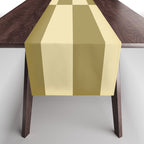 Strippy - Butter and Olive Table Runner Gallery Image 1