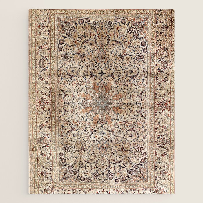 Silk Esfahan Persian Carpet Print Jigsaw Puzzle Gallery Image 1