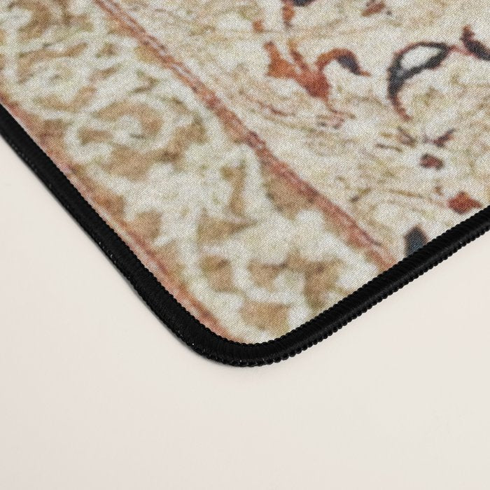 Silk Esfahan Persian Carpet Print Desk Mat Gallery Image 4