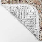 Silk Esfahan Persian Carpet Print Bath Mat Gallery Image 2