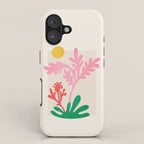 Abstract Garden: Matisse Paper Cutouts IV iPhone Case Gallery Image 1