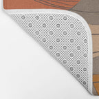 Transparent Shapes #1 Bath Mat Gallery Image 2