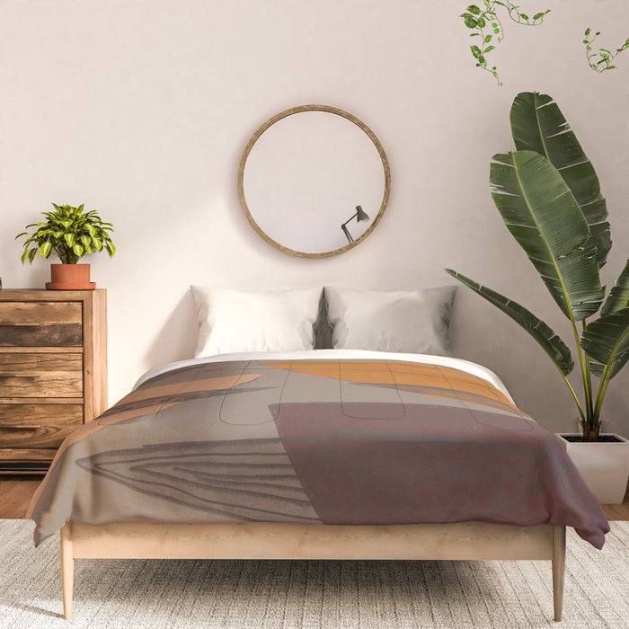 Transparent Shapes #1 Comforter Gallery Image 3