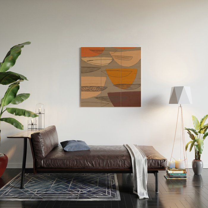 Transparent Shapes #1 Wood Wall Art Gallery Image 2