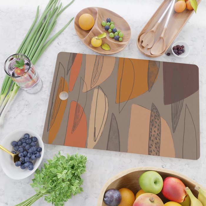 Transparent Shapes #1 Cutting Board Gallery Image 2