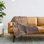 Transparent Shapes #1 Throw Blanket Gallery Image 1
