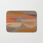 Transparent Shapes #1 Bath Mat Gallery Image 1