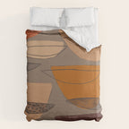 Transparent Shapes #1 Duvet Cover Gallery Image 6