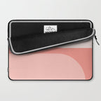 Modern Minimal Arch Abstract XLVI Laptop Sleeve Gallery Image 2