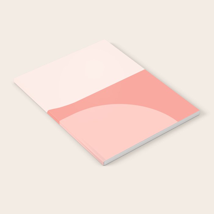 Modern Minimal Arch Abstract XLVI Notebook Gallery Image 1