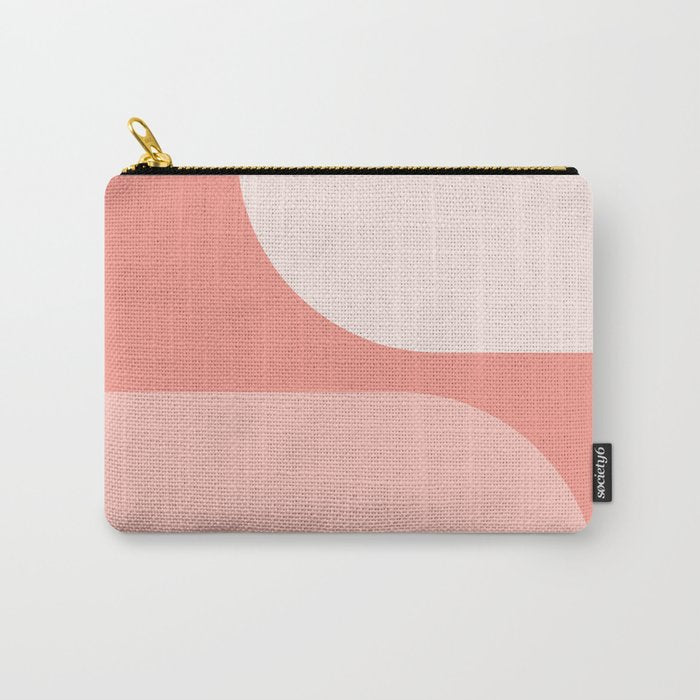 Modern Minimal Arch Abstract XLVI Carry All Pouch Gallery Image 1