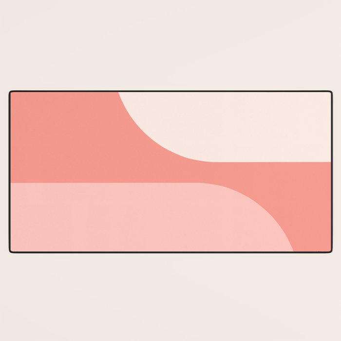 Modern Minimal Arch Abstract XLVI Desk Mat Gallery Image 3