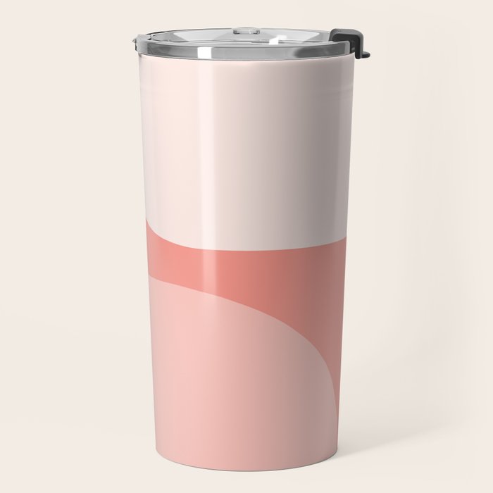 Modern Minimal Arch Abstract XLVI Travel Mug Gallery Image 2