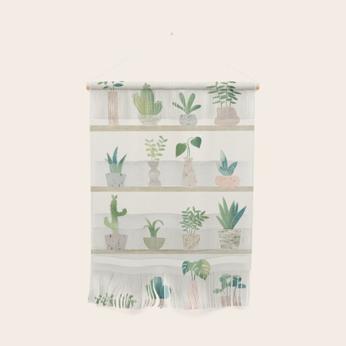 Little Plant Pots Wall Hanging Gallery Image 1