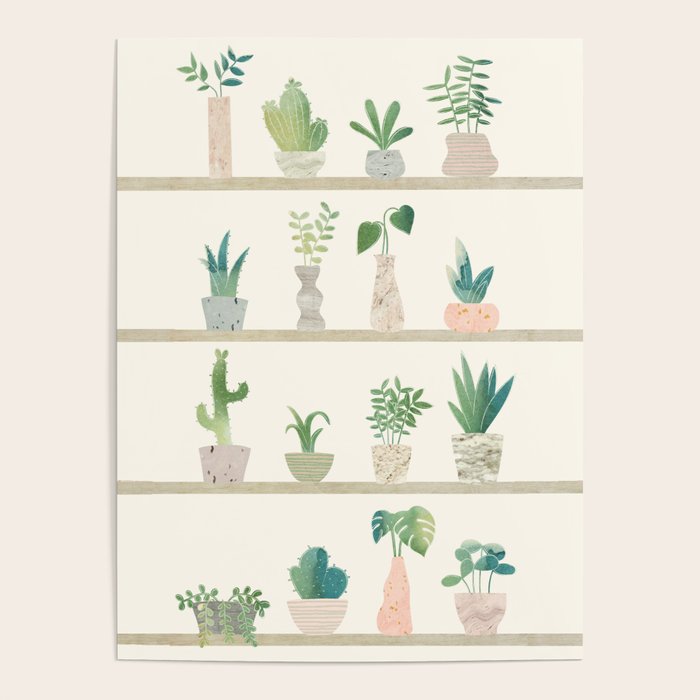 Little Plant Pots Poster Gallery Image 4