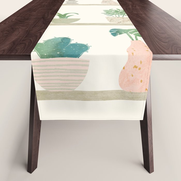 Little Plant Pots Table Runner Gallery Image 1