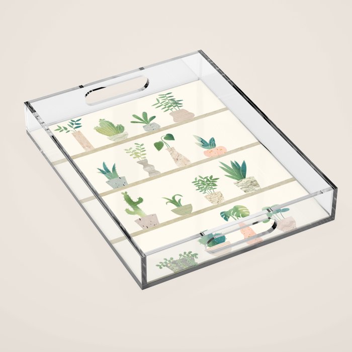 Little Plant Pots Acrylic Tray Gallery Image 1