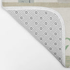 Little Plant Pots Bath Mat Gallery Image 2