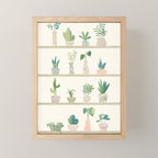 Little Plant Pots Mini Art Print Gallery Image 1