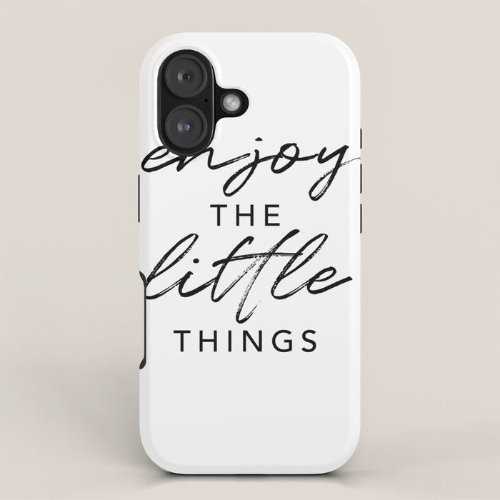 Enjoy the Little Things iPhone Case Gallery Image 1