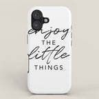 Enjoy the Little Things iPhone Case Gallery Image 1
