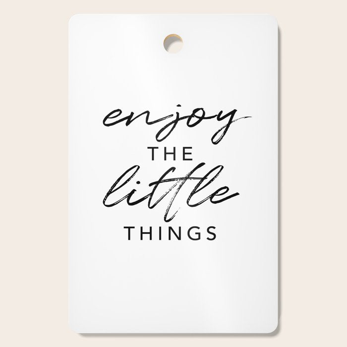Enjoy the Little Things Cutting Board Gallery Image 1
