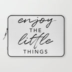 Enjoy the Little Things Laptop Sleeve Gallery Image 1