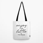 Enjoy the Little Things Tote Bag Gallery Image 2
