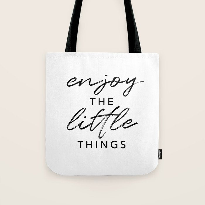 Enjoy the Little Things Tote Bag Gallery Image 1