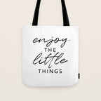 Enjoy the Little Things Tote Bag Gallery Image 1