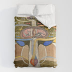 Hilma af Klint "Tree of Knowledge No. 1" Comforter Gallery Image 6