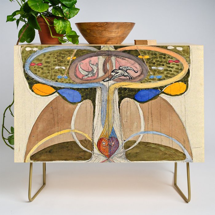 Hilma af Klint "Tree of Knowledge No. 1" Credenza Gallery Image 1