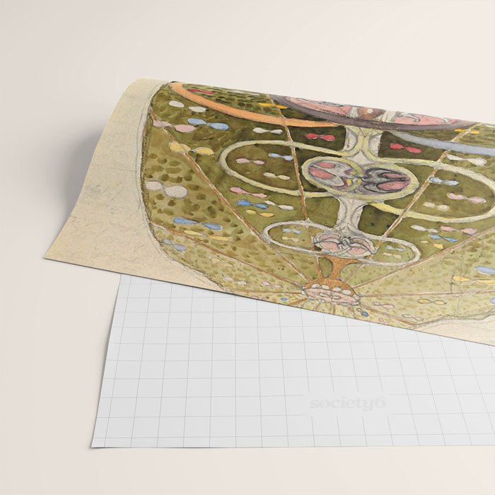 Hilma af Klint "Tree of Knowledge No. 1" Wrapping Paper Gallery Image 2