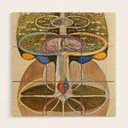Hilma af Klint "Tree of Knowledge No. 1" Wood Wall Art Gallery Image 1
