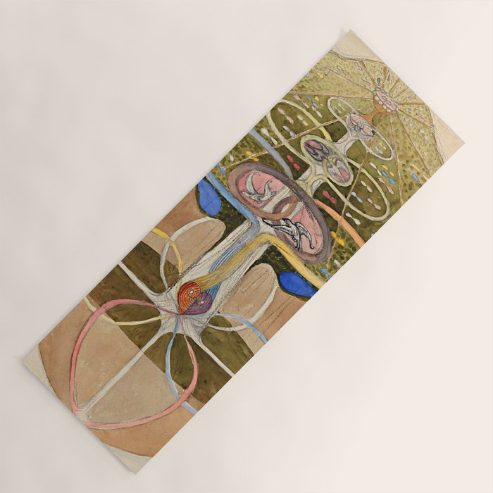 Hilma af Klint "Tree of Knowledge No. 1" Yoga Mat Gallery Image 1