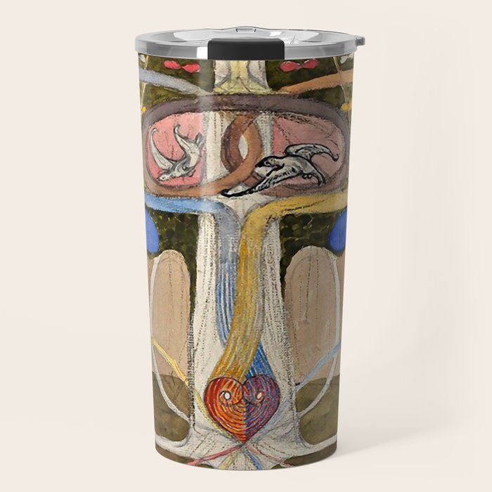 Hilma af Klint "Tree of Knowledge No. 1" Travel Mug Gallery Image 1