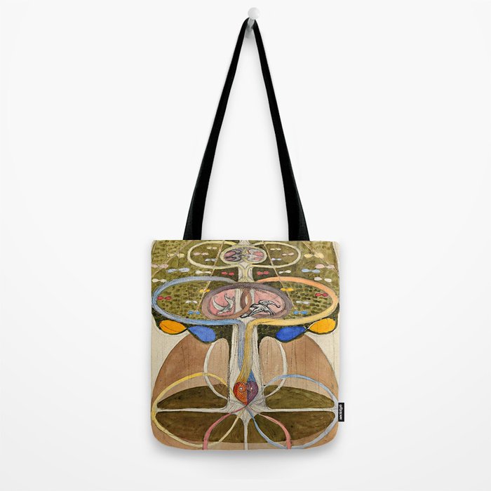 Hilma af Klint "Tree of Knowledge No. 1" Tote Bag Gallery Image 2