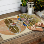 Hilma af Klint "Tree of Knowledge No. 1" Outdoor Rug Gallery Image 2