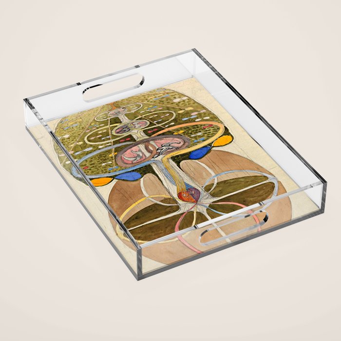 Hilma af Klint "Tree of Knowledge No. 1" Acrylic Tray Gallery Image 1