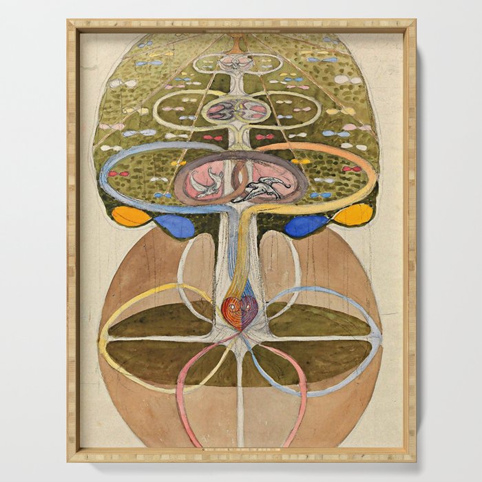 Hilma af Klint "Tree of Knowledge No. 1" Serving Tray Gallery Image 1