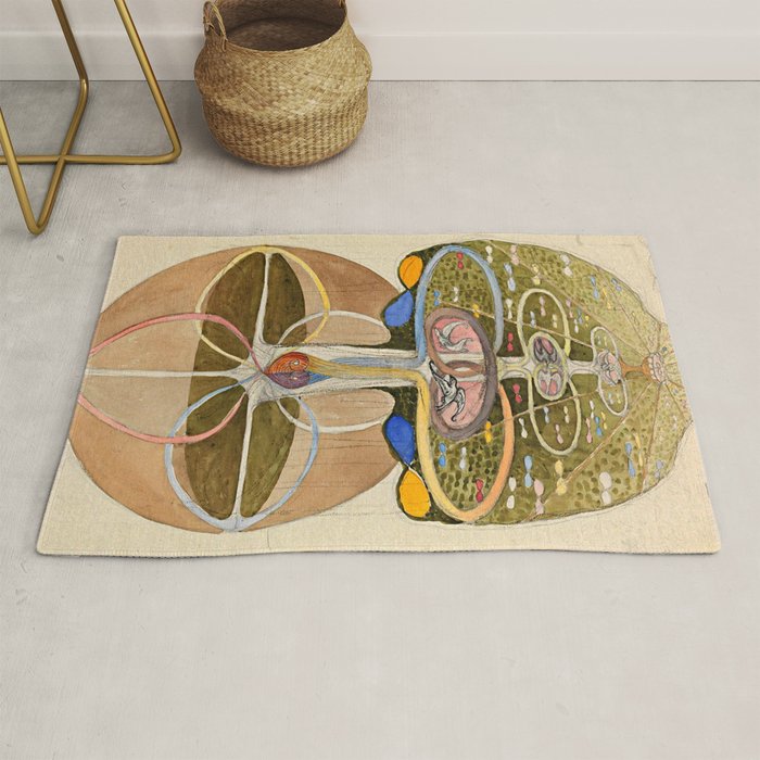 Hilma af Klint "Tree of Knowledge No. 1" Rug Gallery Image 1