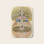 Hilma af Klint "Tree of Knowledge No. 1" Bath Mat Gallery Image 1