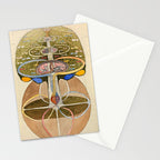 Hilma af Klint "Tree of Knowledge No. 1" Stationery Card Gallery Image 2