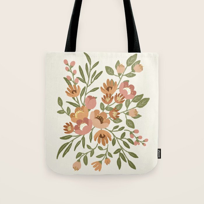 Freya Flowers Tote Bag Gallery Image 1